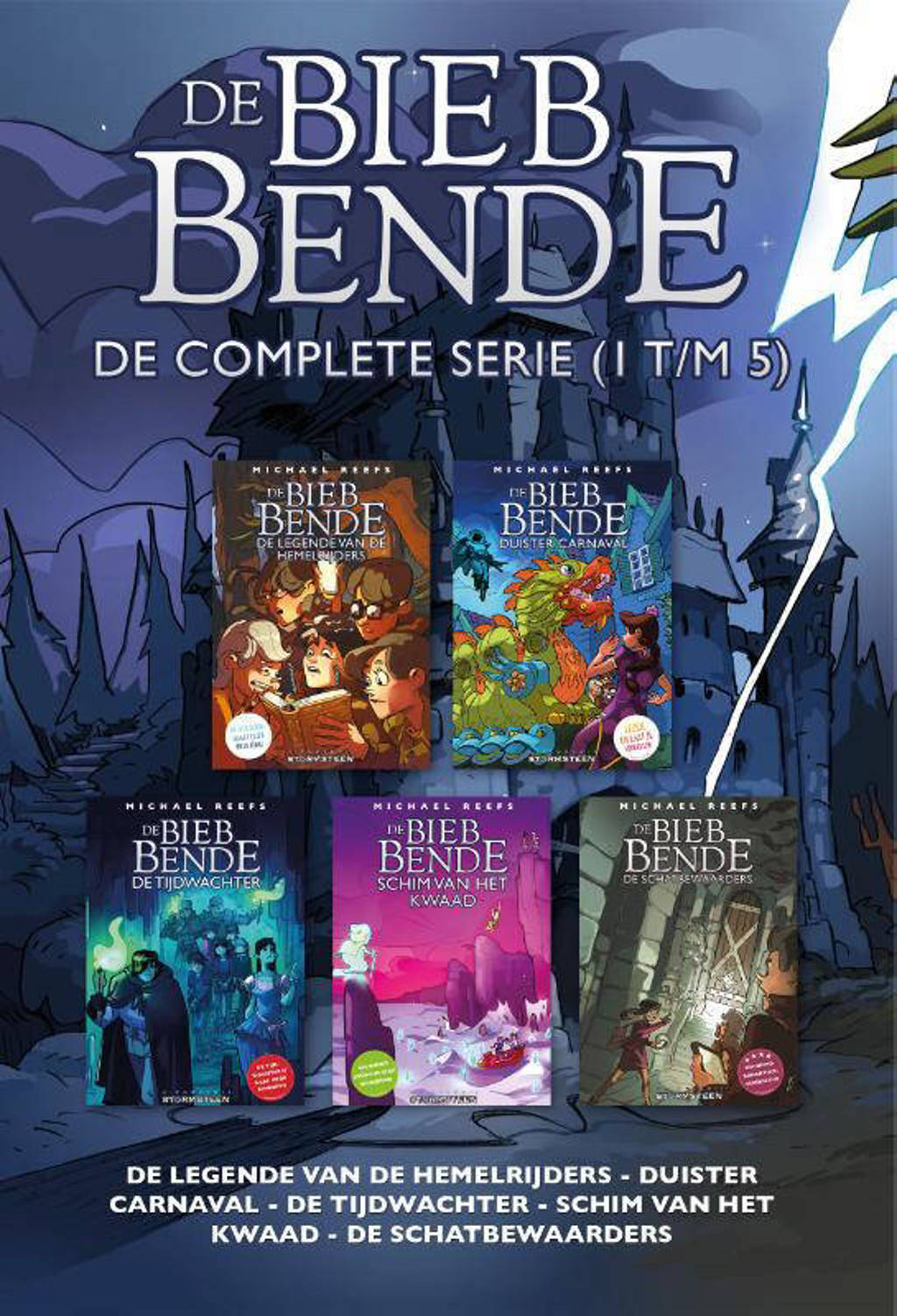 De Bieb-bende: De Bieb-bende 1-6 - Michael Reefs