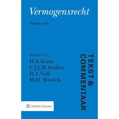 Tekst Commentaar Vermogensrecht huismerk kopen in de aanbieding