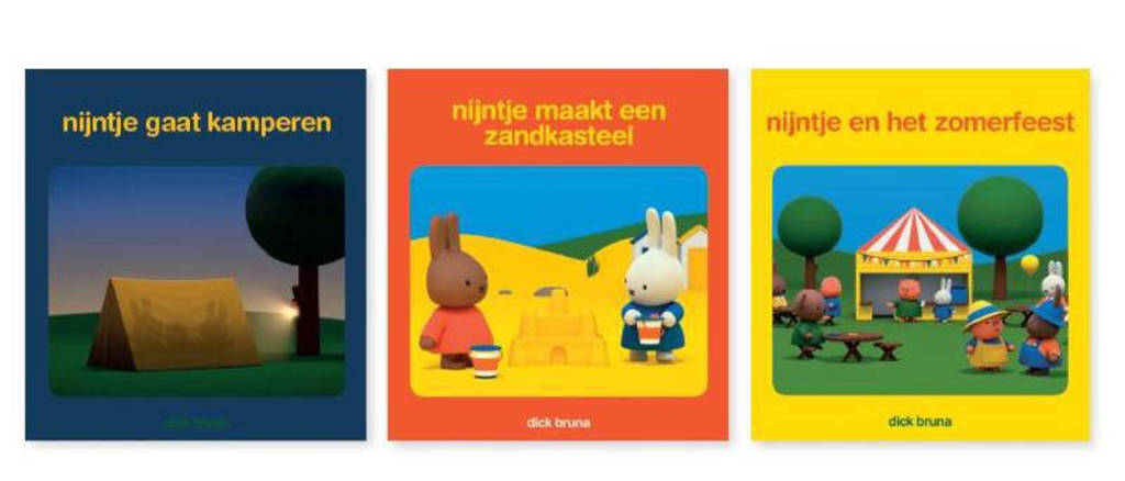 nijntjes avonturen groot en klein: Pakket 2 - Dick Bruna