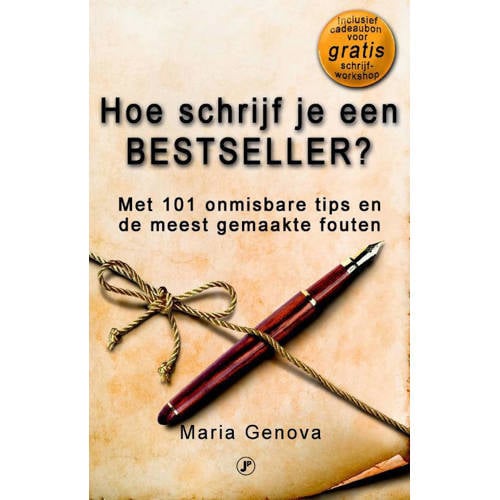 Hoe Schrijf Je Een Bestseller Maria Genova huismerk kopen in de aanbieding