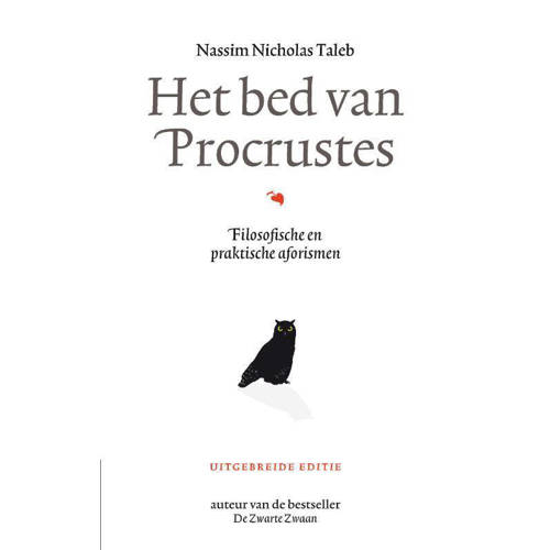 Incerto Het Bed Van Procrustes Nassim Nicholas Taleb huismerk kopen in de aanbieding Incerto Het Bed Van Procrustes Nassim Nicholas Taleb huismerk kopen in de aanbieding