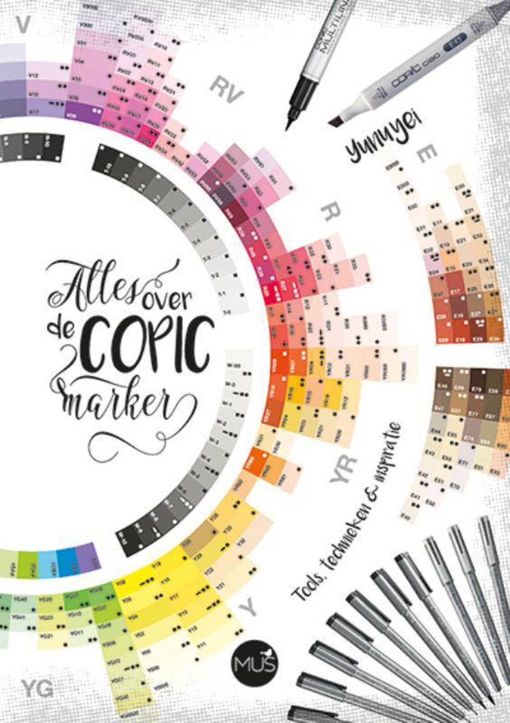Alles over de COPIC marker - Yunuyei