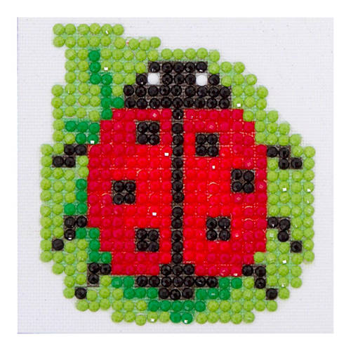 Diamond Dotz Dame Geluk 7X7 diamond dotz kopen in de aanbieding