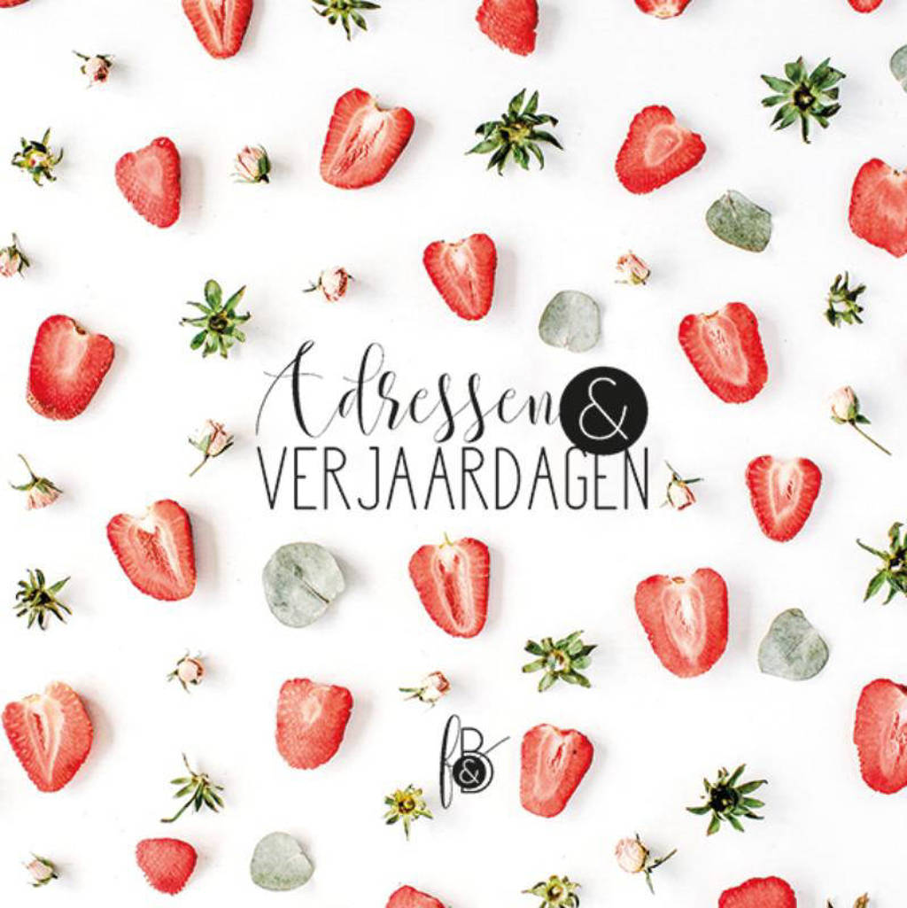 F&B Adressen & verjaardagen