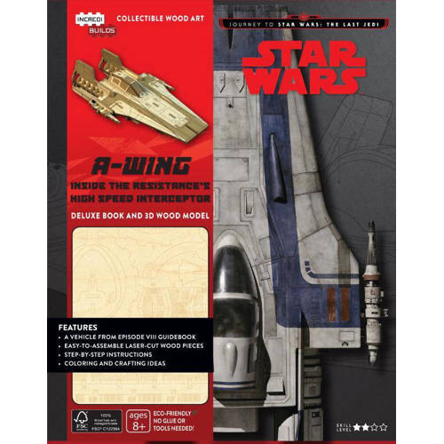 A Wing Deluxe Boek Met Houtmodel Star Wars huismerk kopen in de aanbieding