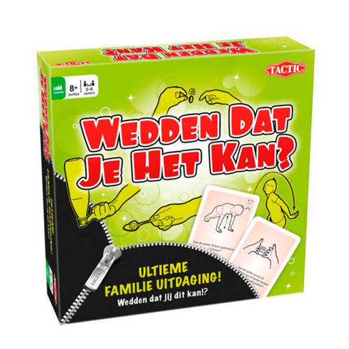 Tactic Wedden Dat Je Het Kan Bordspel tactic kopen in de aanbieding