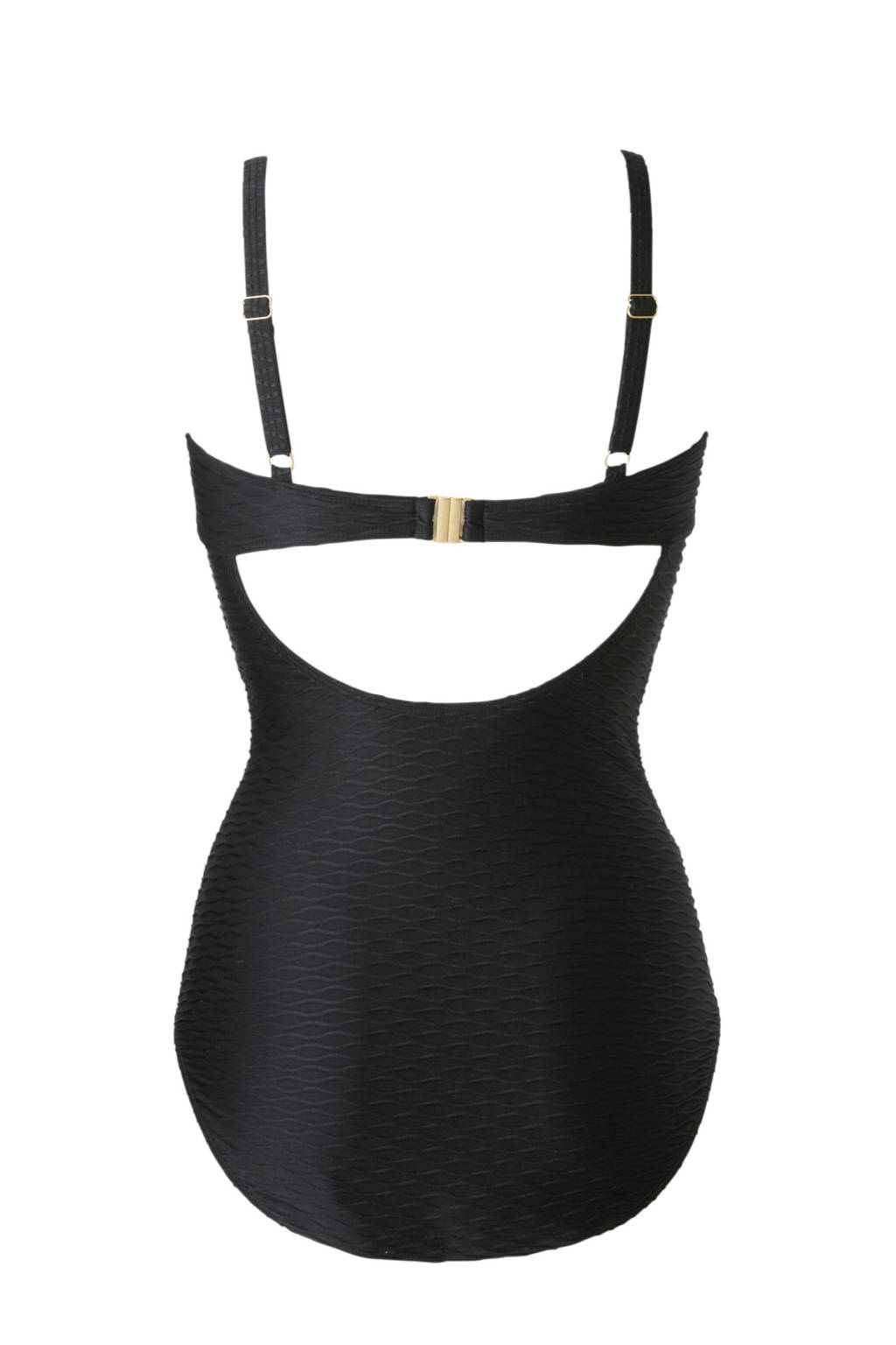 Badpak Whkmp's Print Beachwavecorrigerende Jaquard Zwart Met q8O85