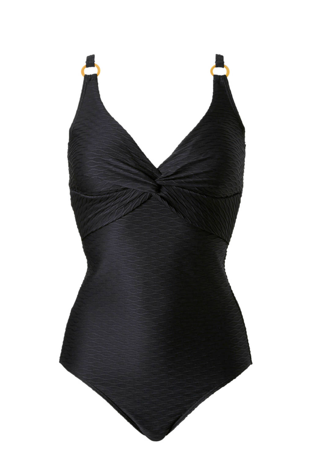Badpak Whkmp's Print Beachwavecorrigerende Jaquard Zwart Met q8O85