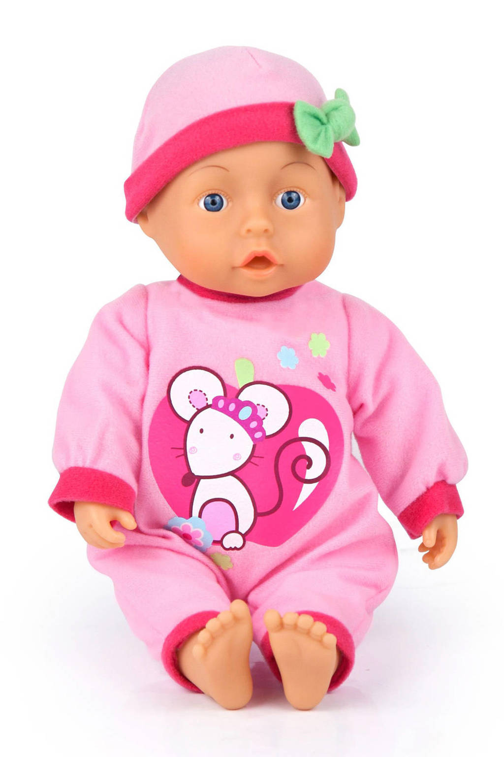 Bayer first words baby 28 cm roze