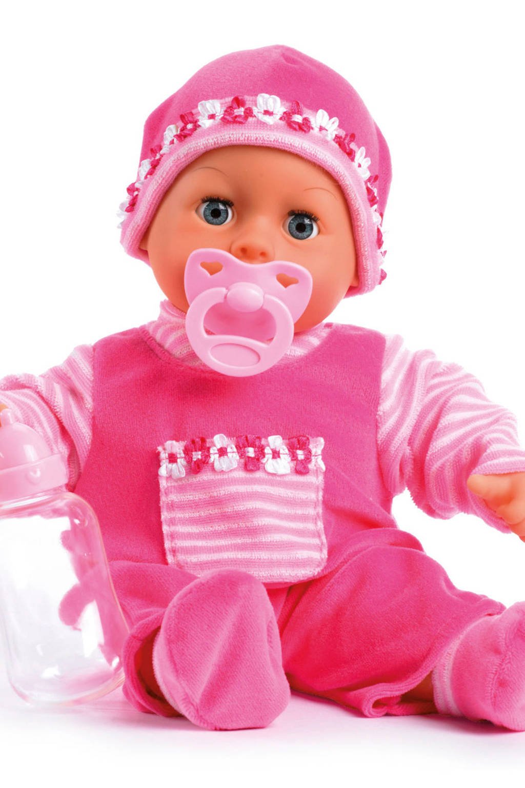 Bayer first words baby 38 cm roze babypop