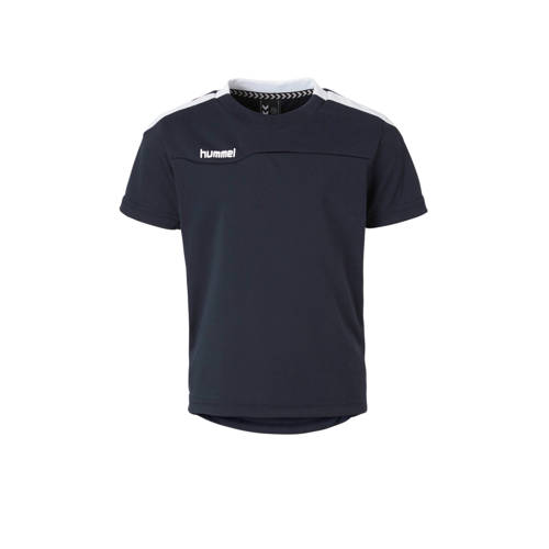 Hummel Sport T Shirt Donkerblauw hummel kopen in de aanbieding