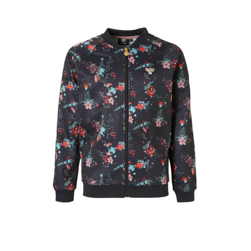Hummel Gebloemd Vest Met Glitters Marine hummel kopen in de aanbieding