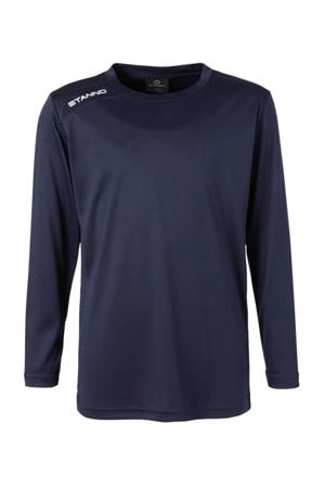 junior voetbalshirt donkerblauw