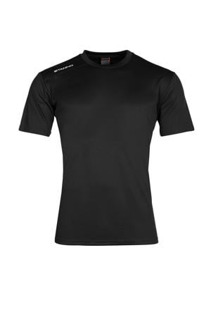 junior voetbalshirt zwart/wit