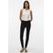 VERO MODA mid waist shape-up slim fit jeans VMSEVEN black