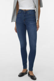 thumbnail: VERO MODA high waist skinny jeans VMSOPHIA medium blue denim