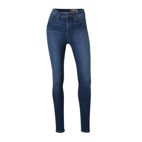 VERO MODA high waist skinny jeans VMSOPHIA medium blue denim afbeelding