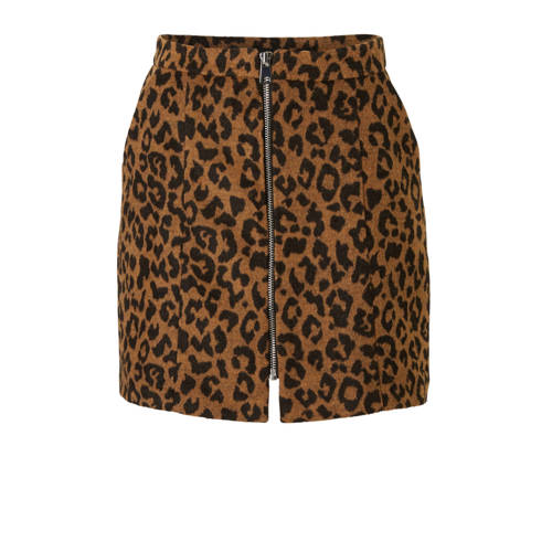 Vero Moda Rok Met Panterprint vero moda kopen in de aanbieding
