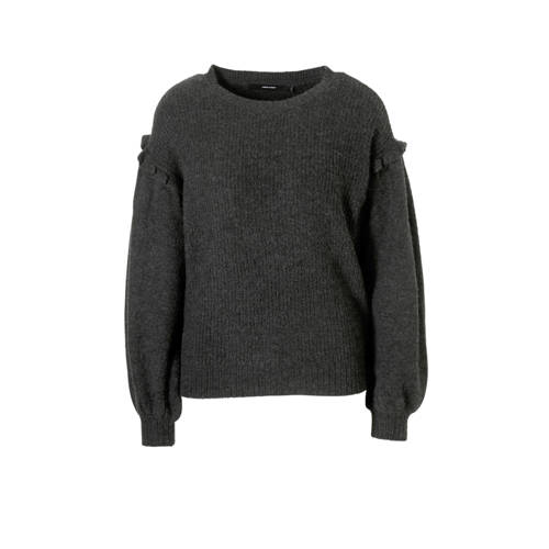 Vero Moda Trui Met Pofmouwen vero moda kopen in de aanbieding
