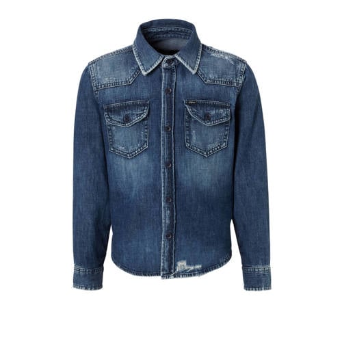 Ltb Denim Overhemd Rohan Blauw ltb kopen in de aanbieding
