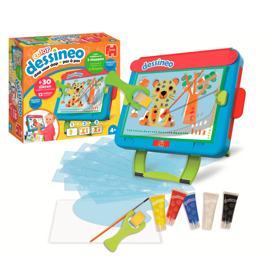 Jumbo Dessineo color canvas wehkamp