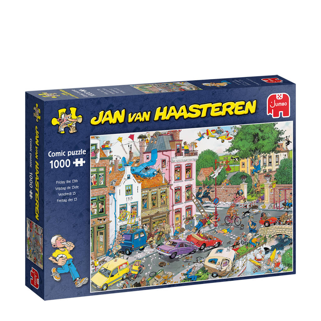 Jan van Haasteren Vrijdag de 13e  legpuzzel 1000 stukjes