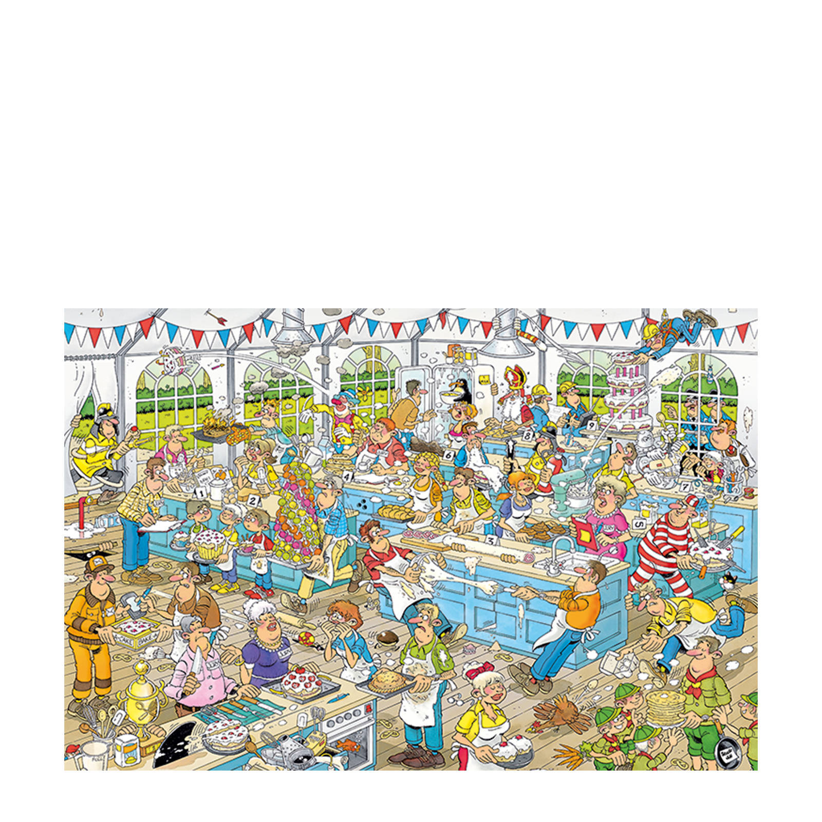 Jan van Haasteren taarten toernooi legpuzzel 1500 stukjes | wehkamp