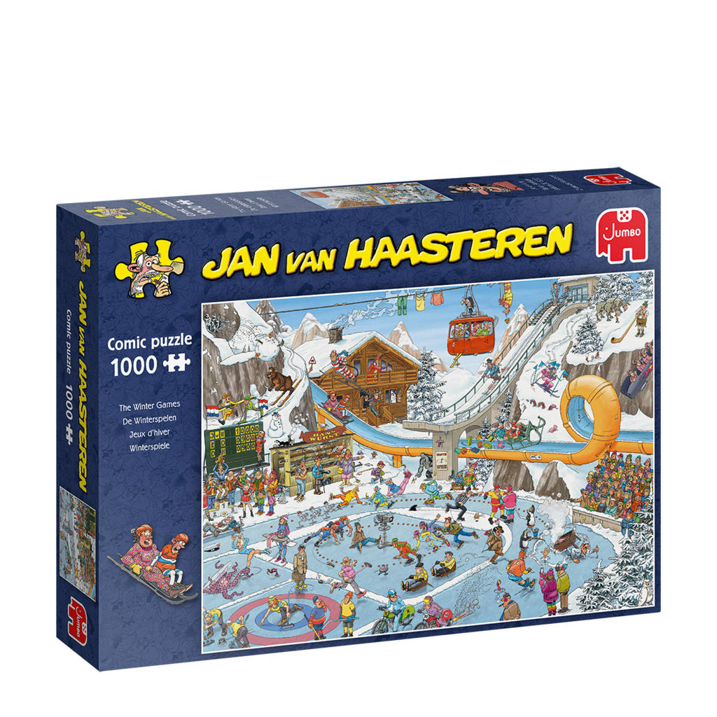 Jan van Haasteren De winterspelen  legpuzzel 1000 stukjes