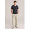 WE Fashion regular T-shirt marineblauw