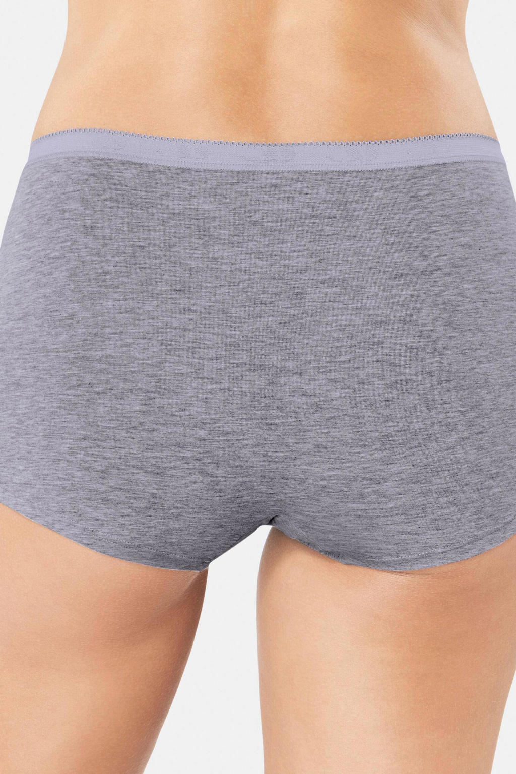 sloggi Basic+ +size boxershort grijs melange