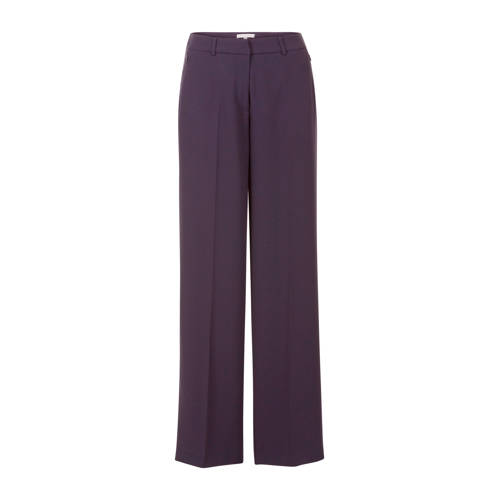 Promiss Striaght Fit Pantalon Marineblauw promiss kopen in de aanbieding