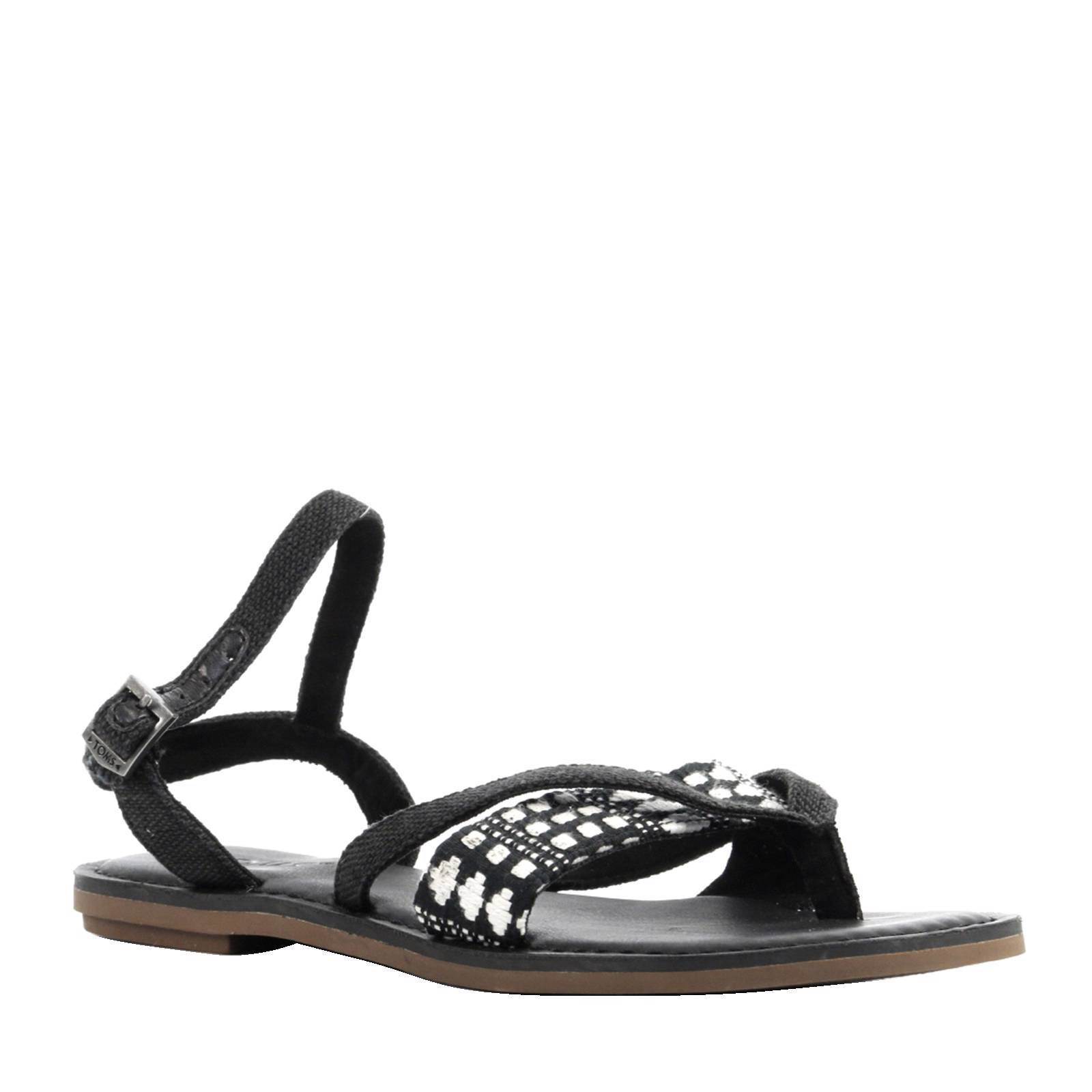 Toms Lexie Canvas sandalen | wehkamp