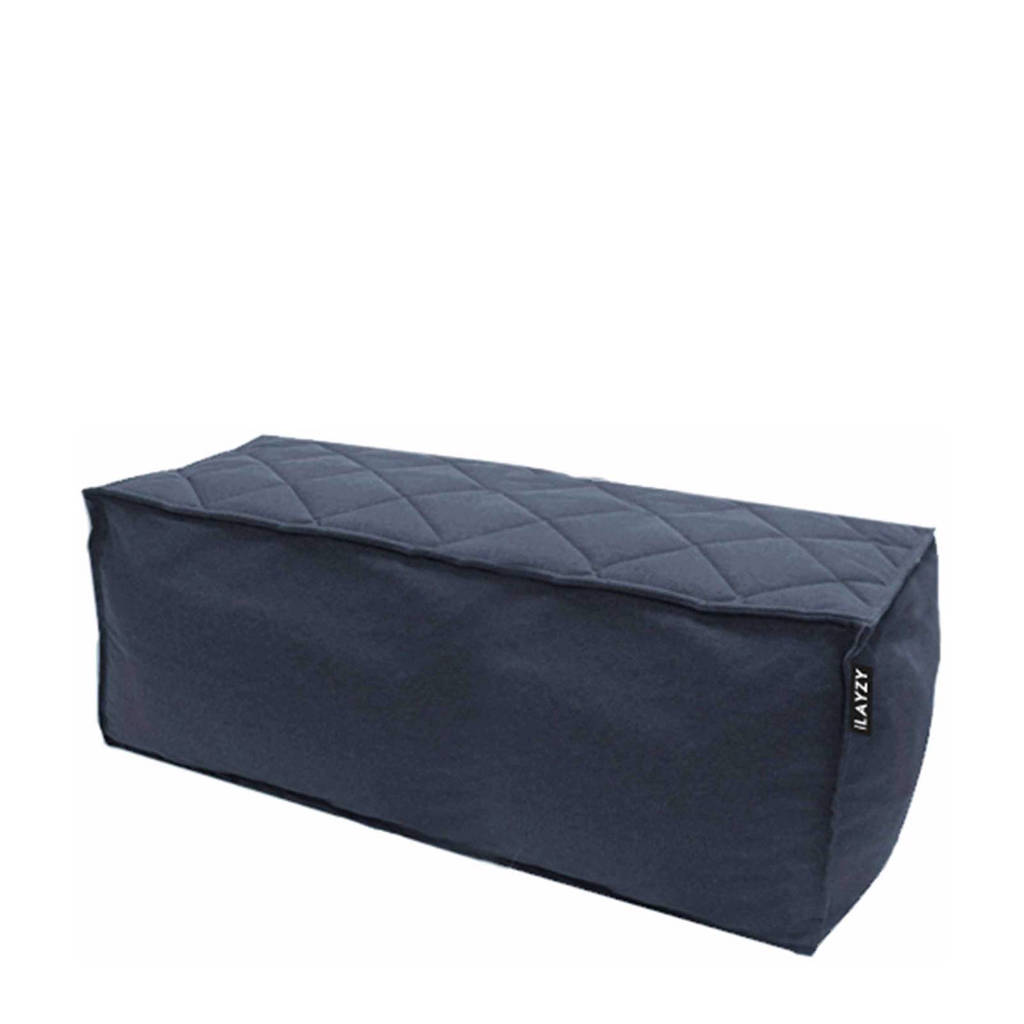 Layzy zitzak/hocker, Donkerblauw