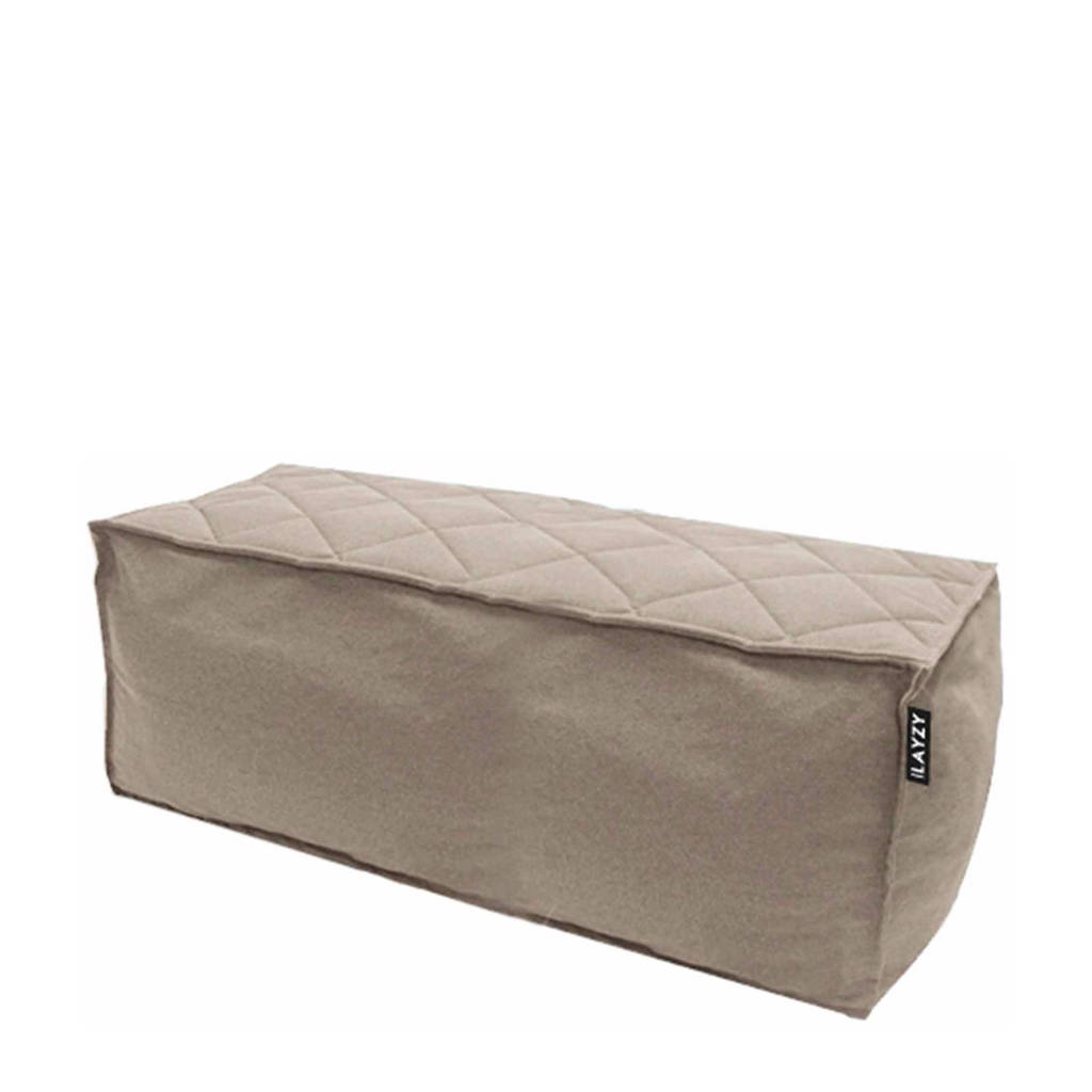 Layzy zitzak/hocker, Taupe