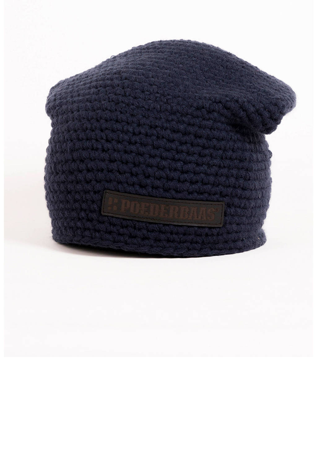 Poederbaas muts, Donkerblauw