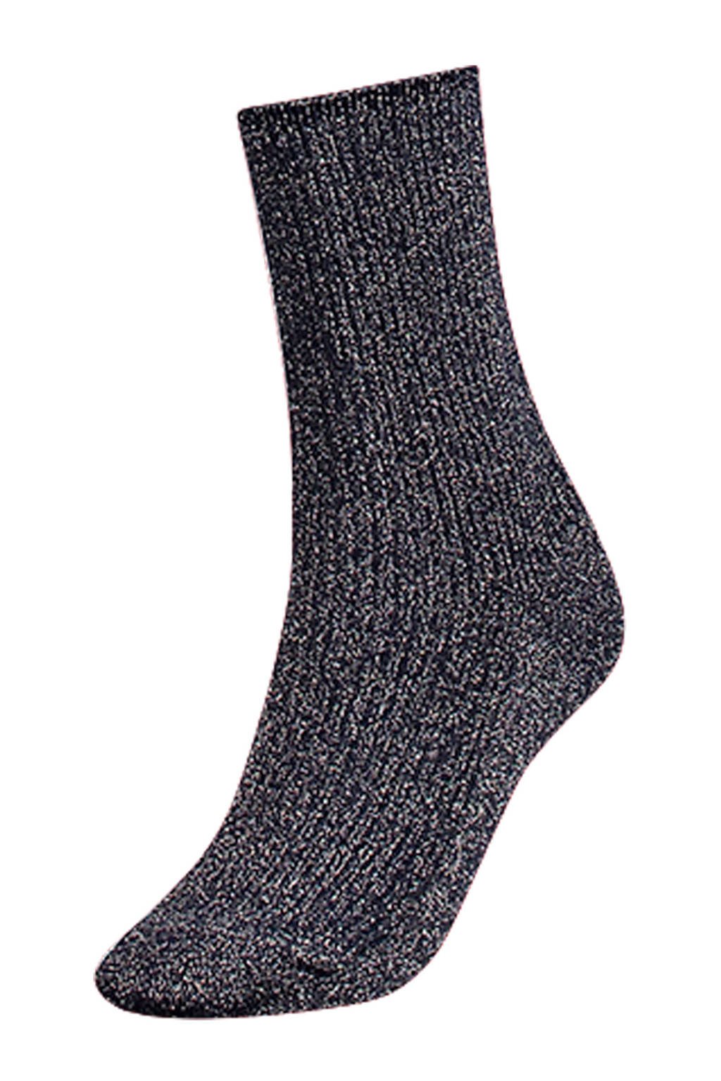 Tommy Hilfiger glitter sokken, Donkerblauw