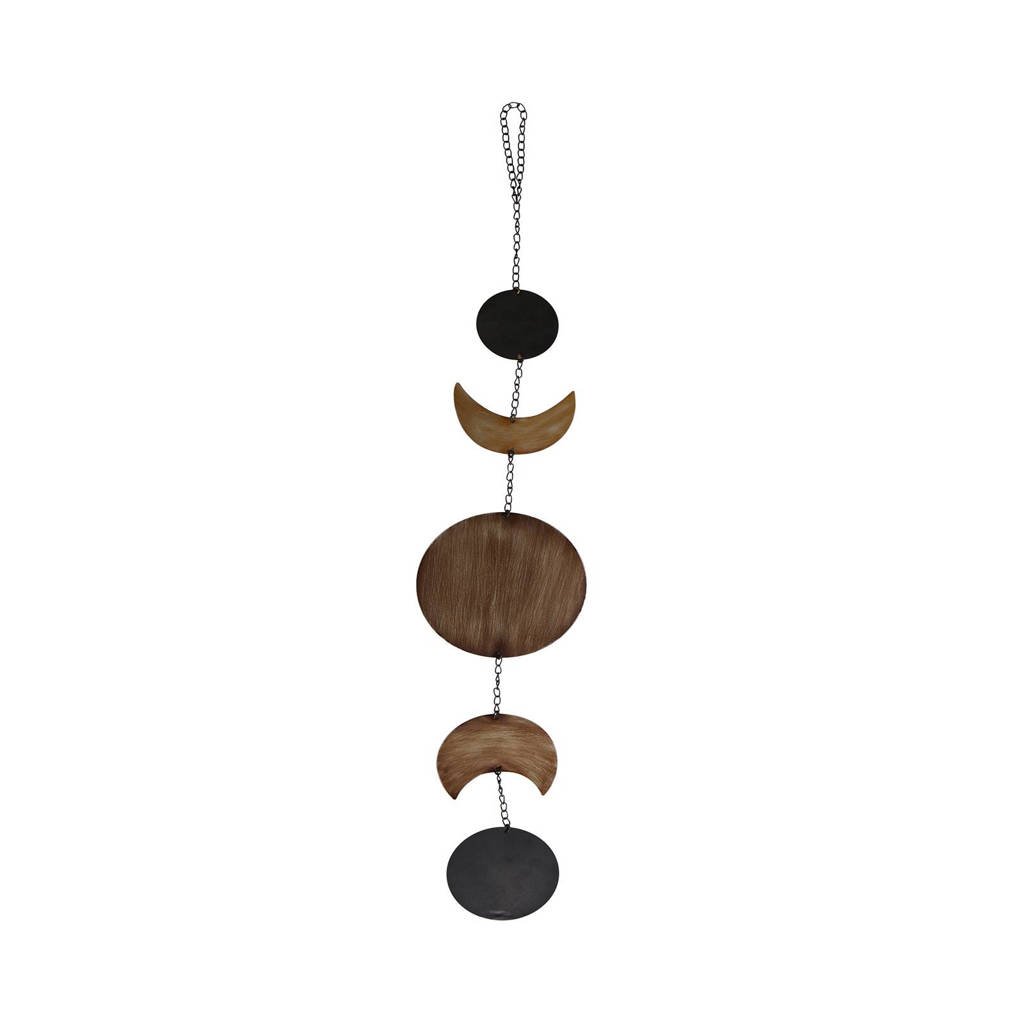 BePureHome decoratie slinger, Brass/bruin/zwart