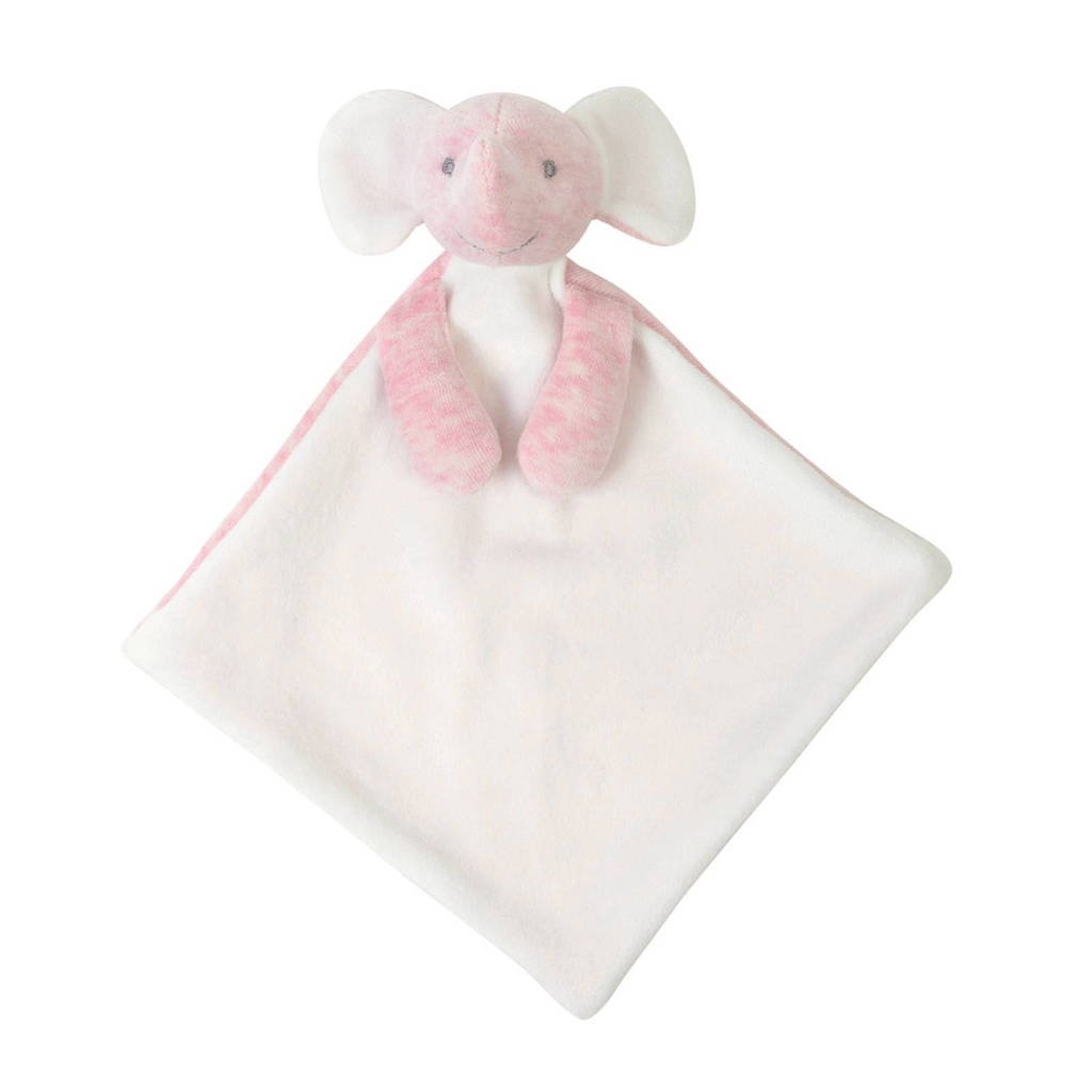 BamBam olifant roze knuffeldoekje, Pink