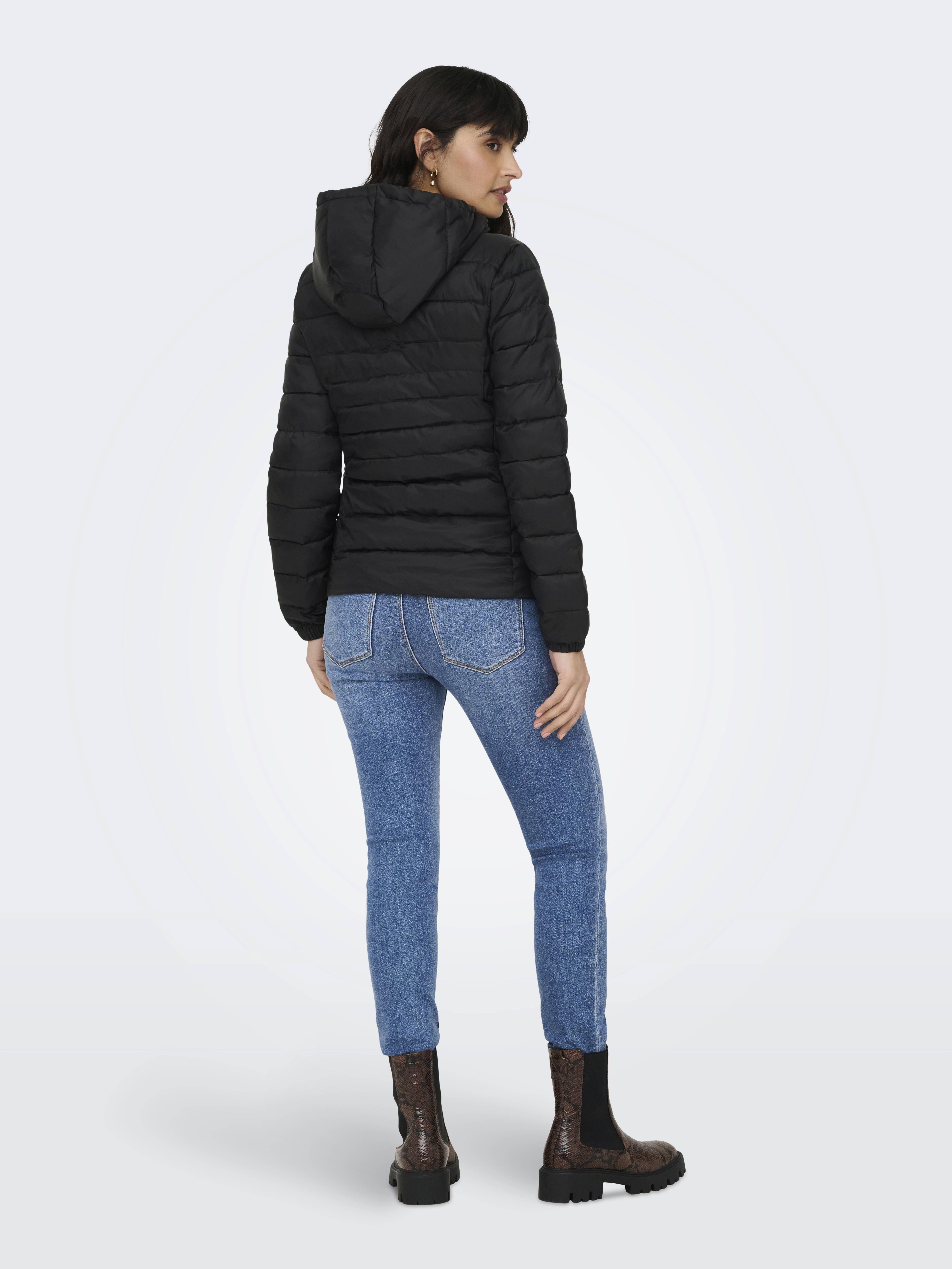 ONLY Dames Onlnewclaire gewatteerde waistcoat OTW jas, night sky, L