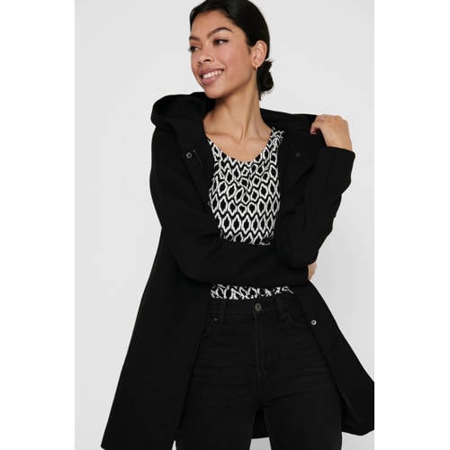ONLY coat ONLSEDONA zwart afbeelding