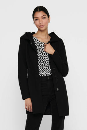 coat ONLSEDONA zwart