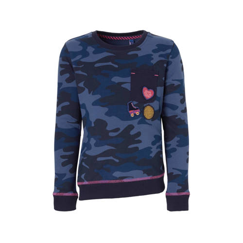 Quapi Sweater Loes Met Camouflageprint quapi kopen in de aanbieding Quapi Sweater Loes Met Camouflageprint quapi kopen in de aanbieding