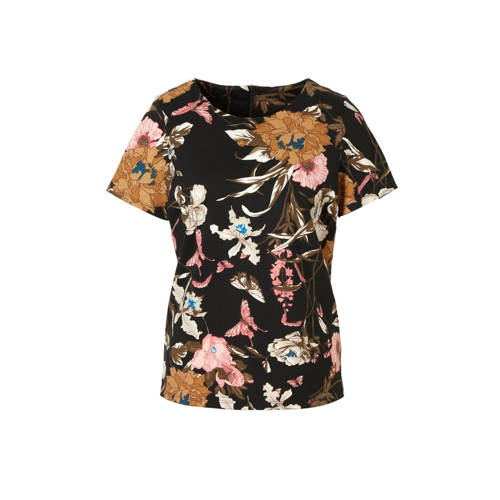 Freequent Top Met All Over Bloemenprint freequent kopen in de aanbieding
