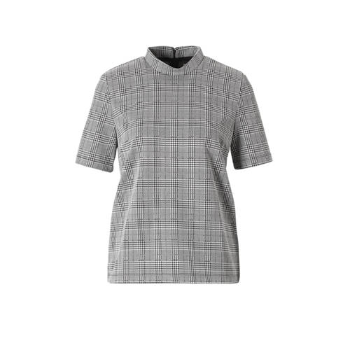 Pieces Top Met Pied De Poule Print pieces kopen in de aanbieding Pieces Top Met Pied De Poule Print pieces kopen in de aanbieding