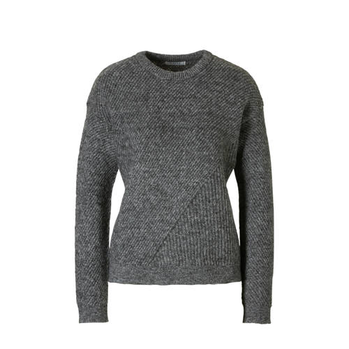 Pieces Gemeleerde Trui pieces kopen in de aanbieding