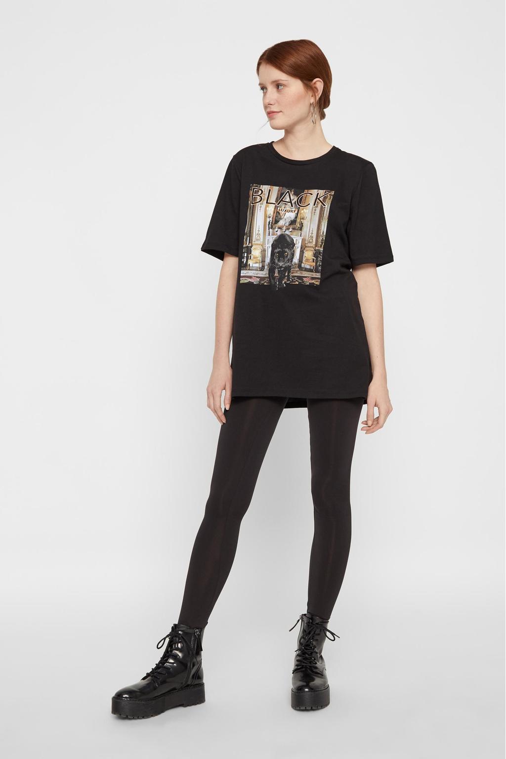 PIECES legging PCLONDON zwart