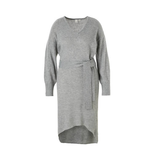 Lost Ink Plus Gebreide Jurk Met Ceintuur lost ink kopen in de aanbieding