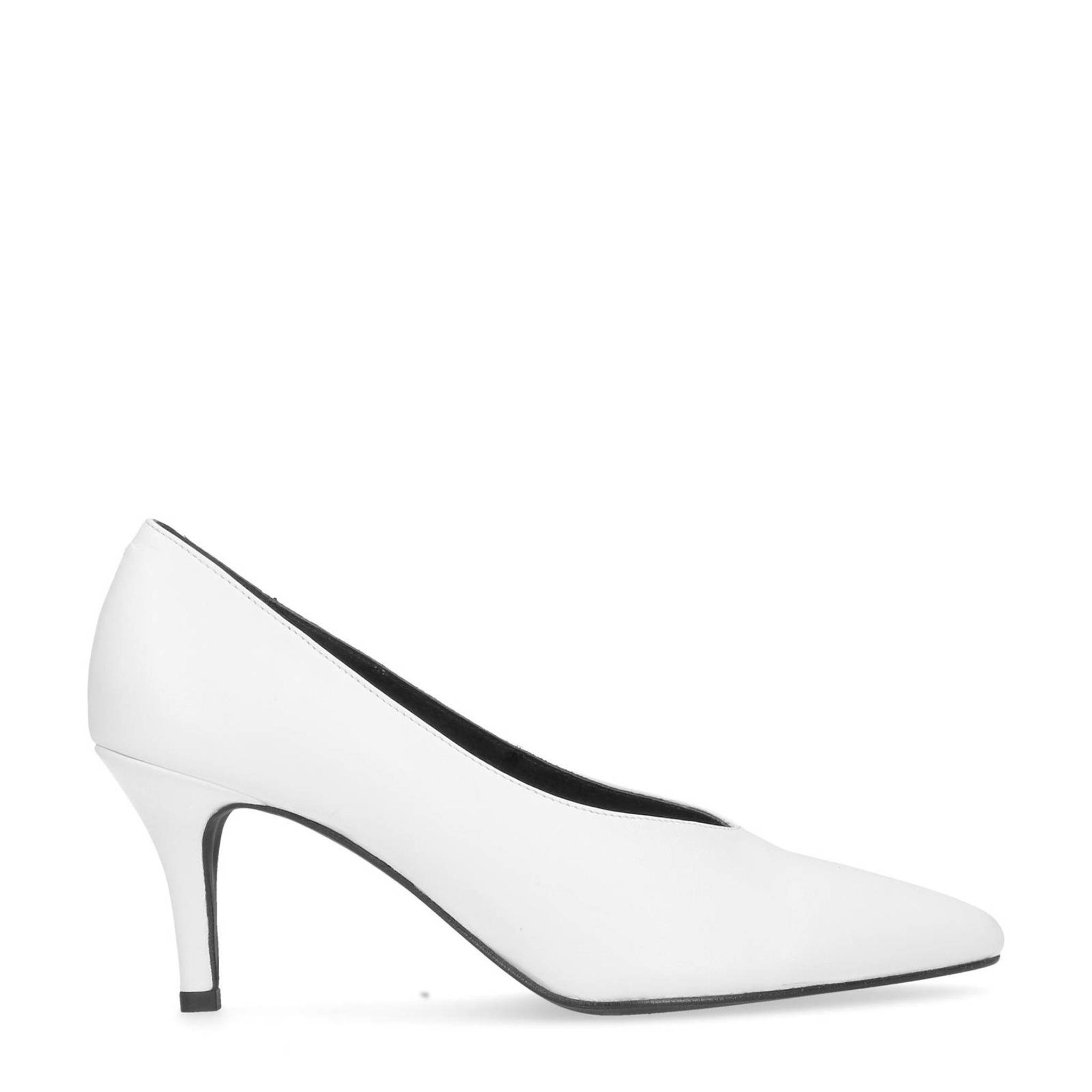 Manfield leren pumps kopen? in huis wehkamp