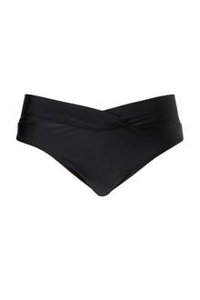 Mix & Match corrigerend omslag bikinibroekje zwart