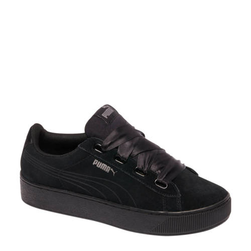 Puma Vikky Platform Ribbon Suede Sneakers puma kopen in de aanbieding Puma Vikky Platform Ribbon Suede Sneakers puma kopen in de aanbieding